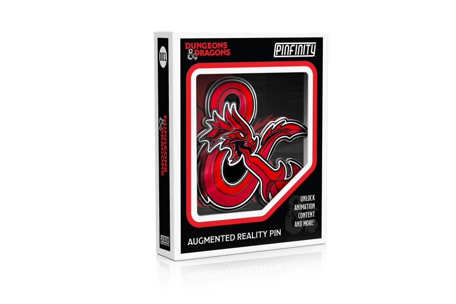 PDD001 Dungeons & Dragons - Dragon AR Pin 
