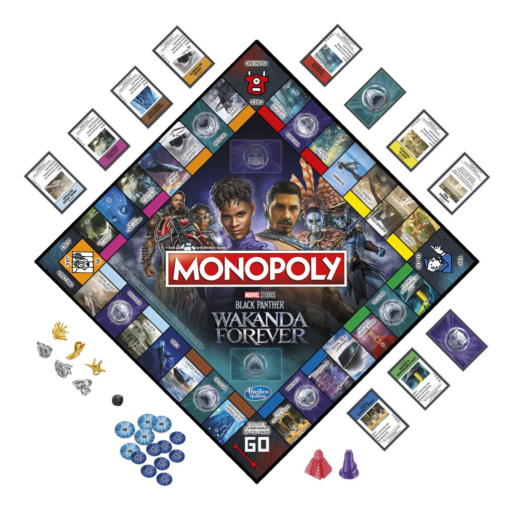 Black Panther Wakanda Forever Monopoly