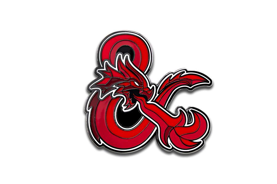 PDD001 Dungeons & Dragons - Dragon AR Pin 