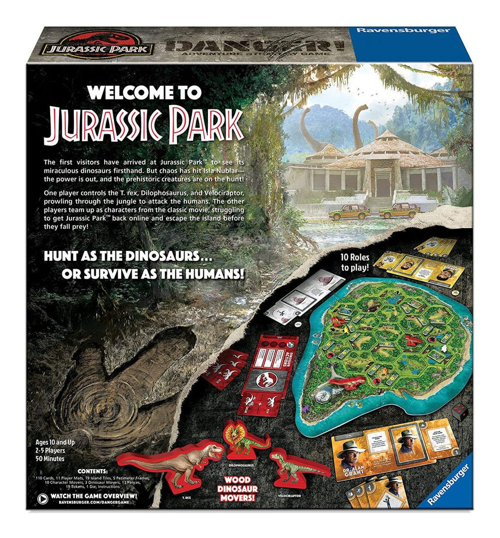 Jurassic Park Danger Adventure Strategy Game
