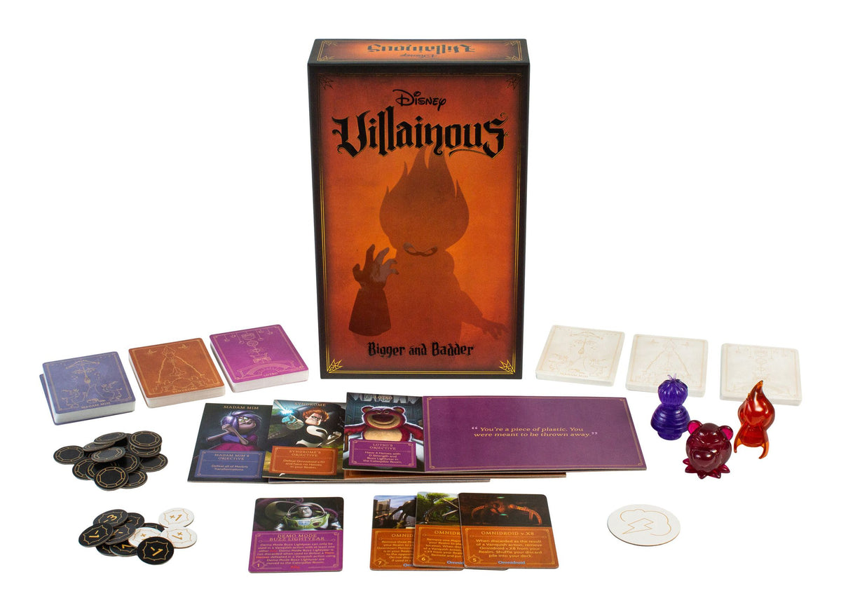 Disney Villainous Bigger and Badder Expansion