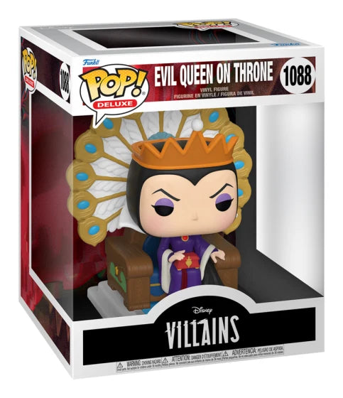 Funko Pop! Deluxe - Disney Villains - Evil Queen On Throne