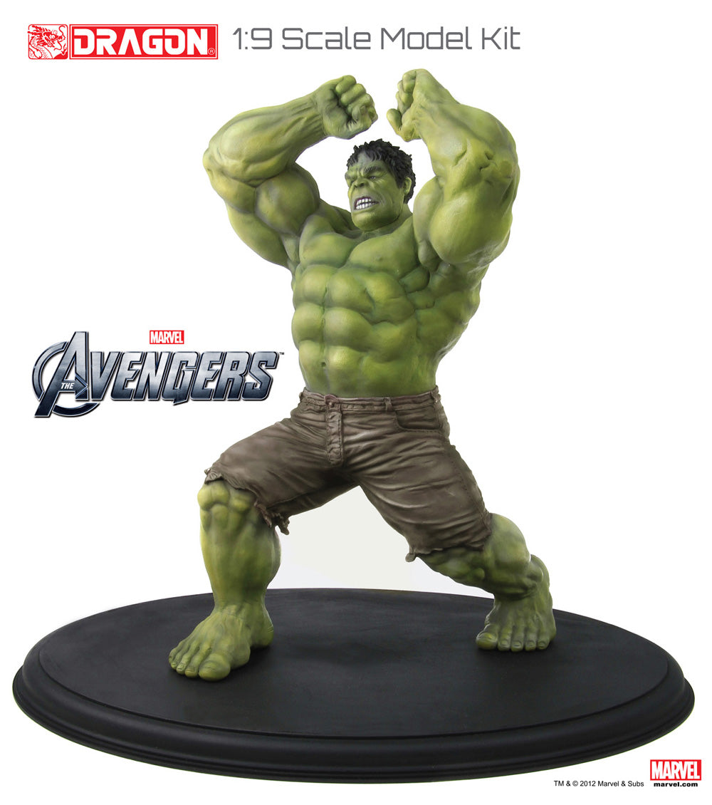 The Hulk, The Avengers 1:9 scale model kit by Dragon Models 38315