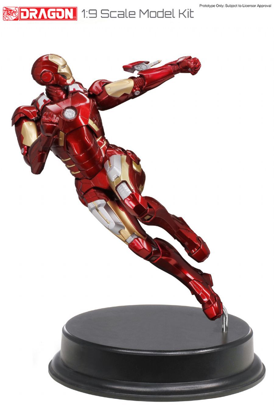 Iron Man Mk.VII, Combat Version Limited Edition, The Avengers 1:9 Scale model kit by Dragon Models 38321