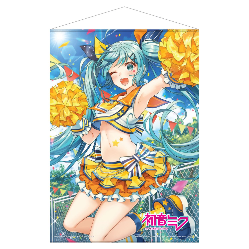 HATSUNE MIKU: CHEERLEADER (SUMMER) Wall Scroll