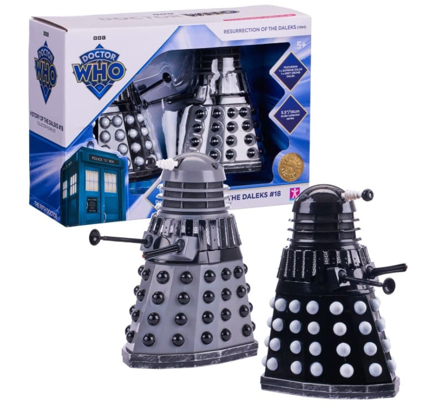 Doctor Who History of the Daleks #18 2pk - Resurrection of the Daleks