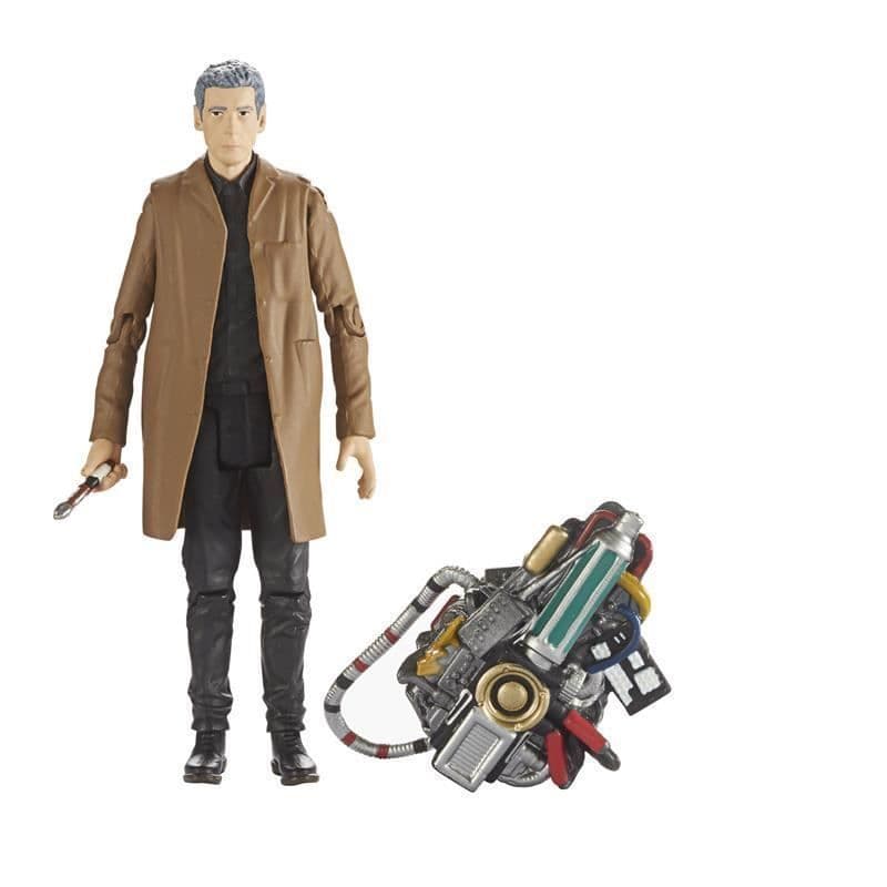 Dr Who 3.75" The Twelfth Doctor in Caretaker outfit with backpack